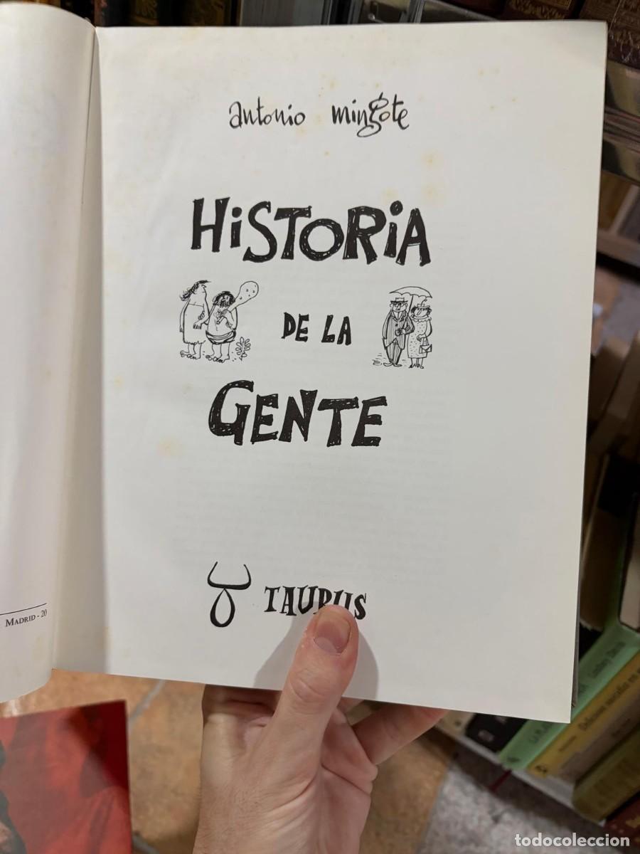 Libros de segunda mano: BLAS92E Antonio Mingote Historia de la gente Editorial Taurus - Foto 2