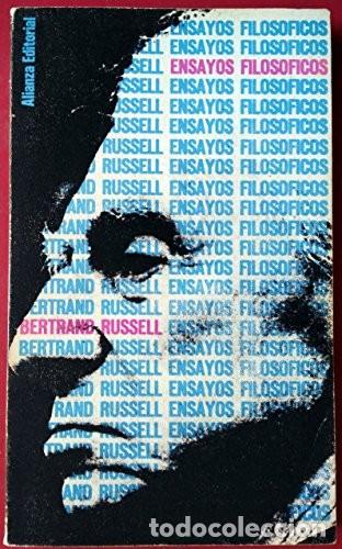 Libros de segunda mano: Ensayos Filos&oacute;ficos - Bertrand Russell - Alianza Editorial - Secci\u00f3n Humanidades, 011