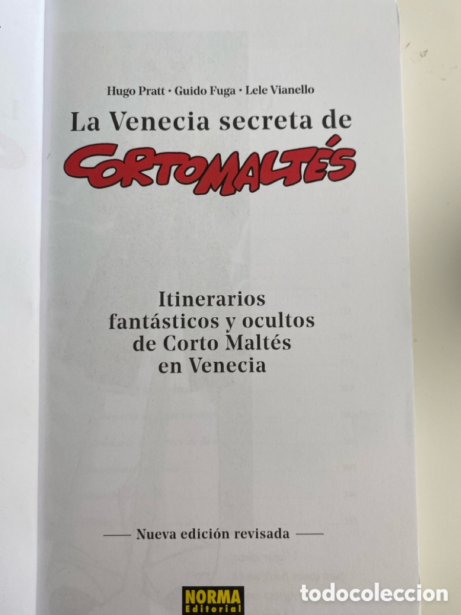 Libros de segunda mano: La venecia secreta de corto malt&eacute;s - Foto 4