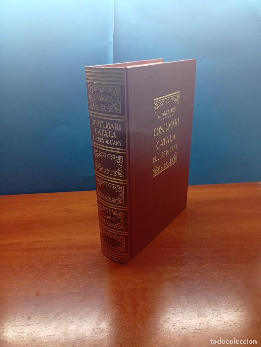 Libri di seconda mano: JOAN AMADES.- COSTUMARI CATAL&Agrave;. EL CURS DE L'ANY. VOLUM III. CORPUS- PRIMAVERA