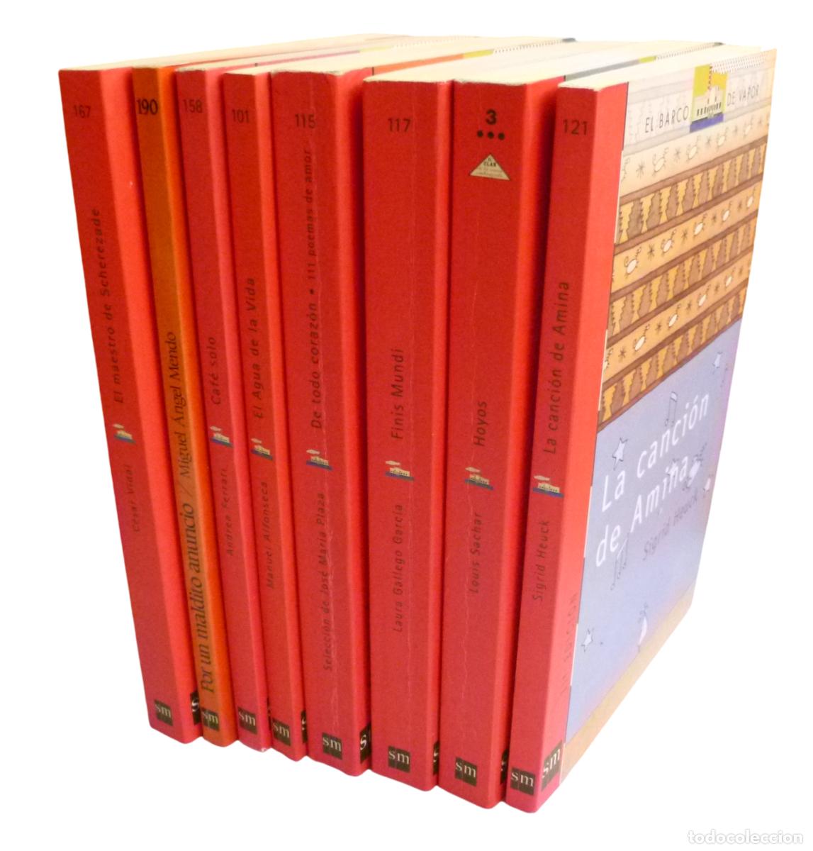 Libros de segunda mano: Lote de libros El Barco de Vapor. Serie Roja, 10-12 a 14 a&ntilde;os.