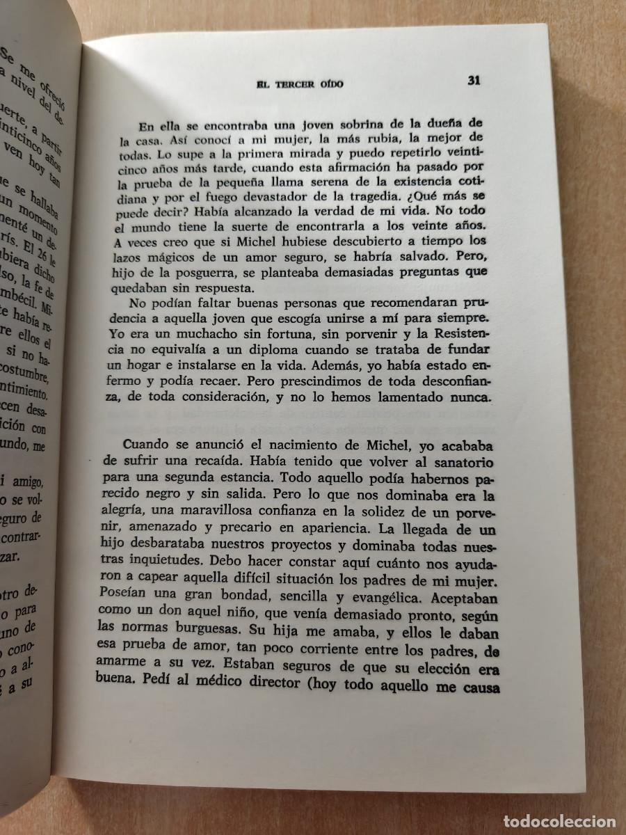 Libros de segunda mano: EL TERCER OIDO - A la escucha del m&aacute;s all&aacute; - Belline - Foto 7