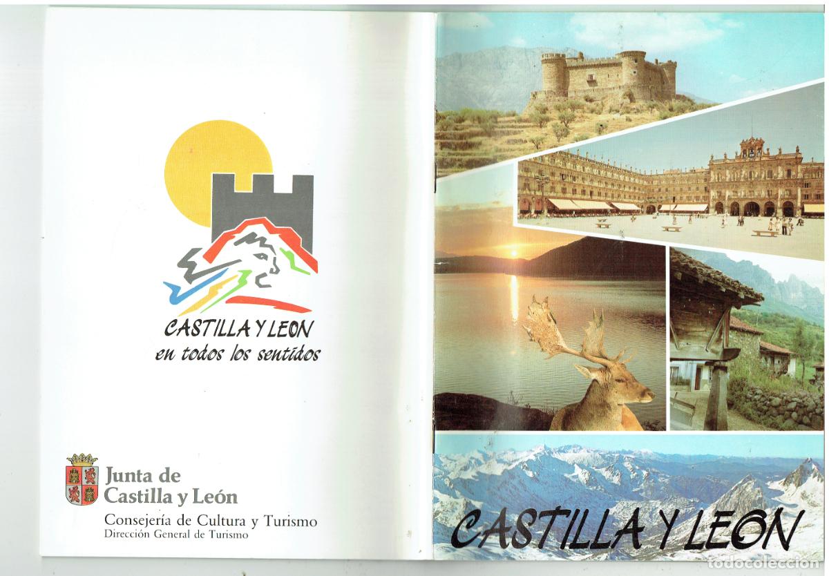 Libros de segunda mano: CASTILLA Y LE&Oacute;N EN TODOS LOS SENTIDOS. 1992.(P/C4) - Foto 2