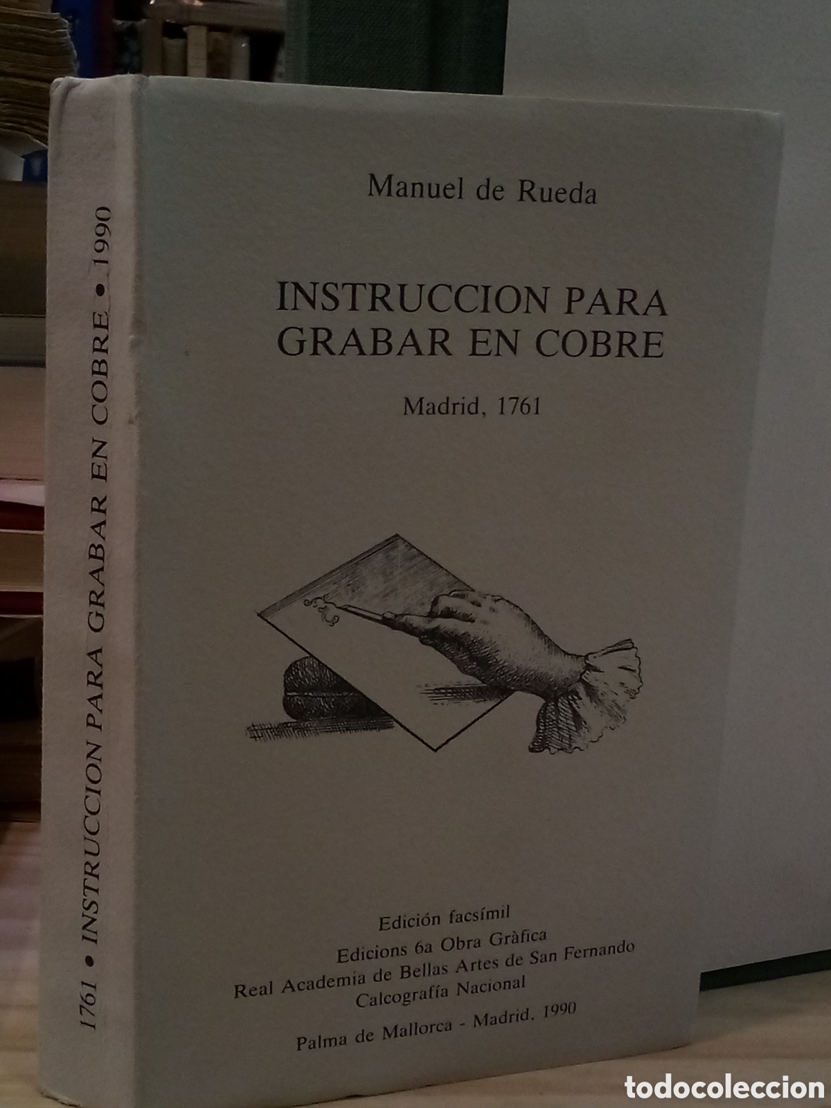Second hand books: Instrucci&oacute;n para grabar en cobre