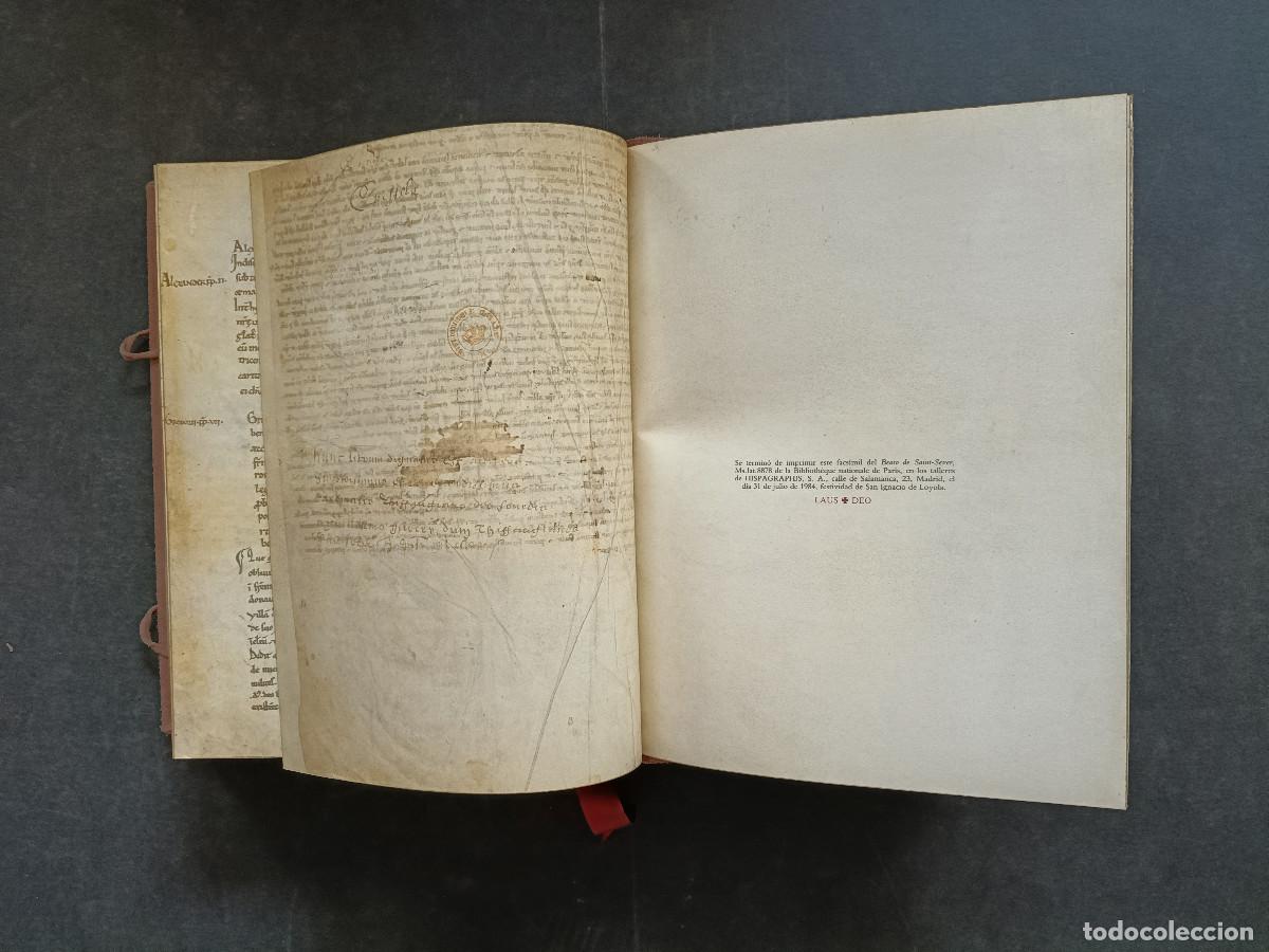 Libros de segunda mano: FACSIMIL CODICE DE SAINT-SEVER. BEATO DE LIEBANA. EDILAN 1984 - Foto 7
