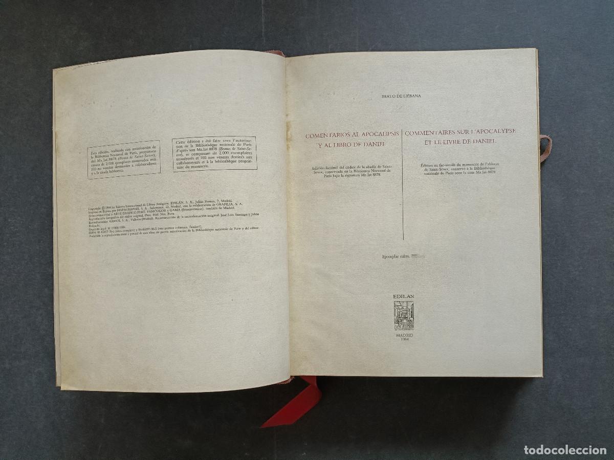 Libros de segunda mano: FACSIMIL CODICE DE SAINT-SEVER. BEATO DE LIEBANA. EDILAN 1984 - Foto 8