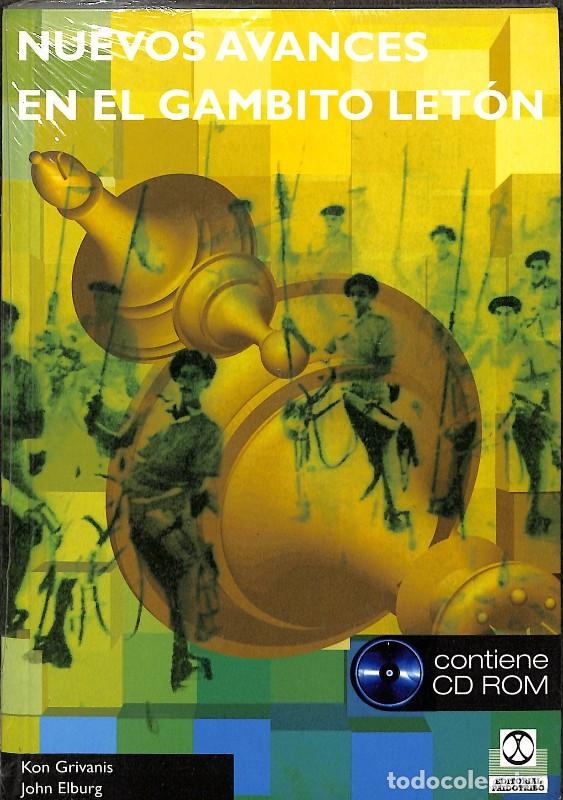Libros de segunda mano: Nuevos Avances en el Gambito Let&oacute;n - Kon Grivanis y John Elburg - Editorial Paidotribo