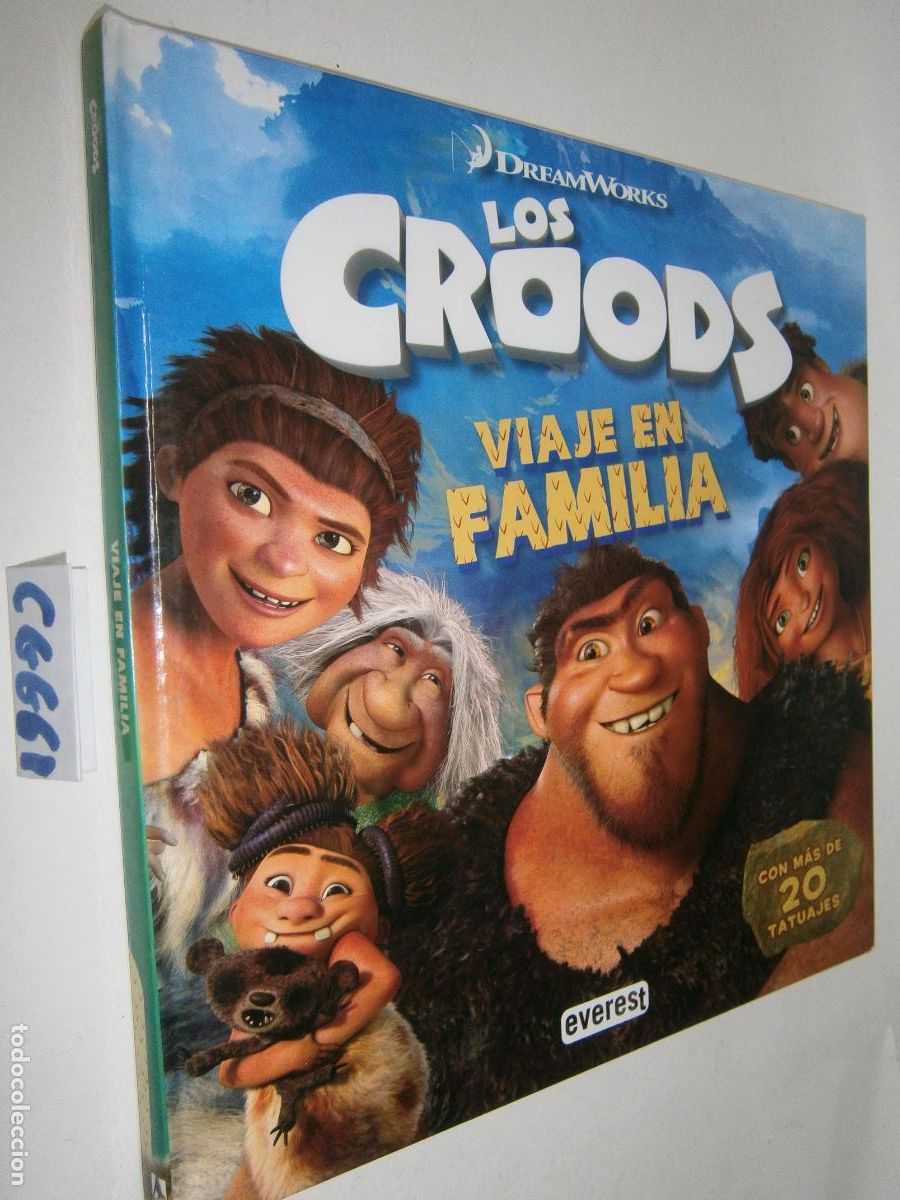 Libros de segunda mano: LOS CROODS, VIAJE EN FAMILIA
