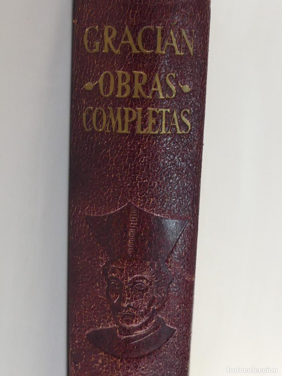 Second hand books: Obras Completa - Baltasar Gracian- Ed. Aguilar