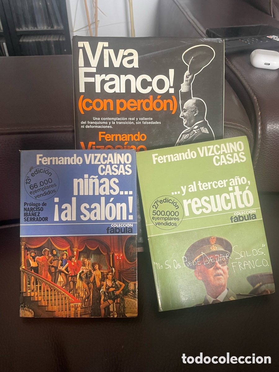 Libros de segunda mano: 3 libros de Fernando Vizca&iacute;no Casas