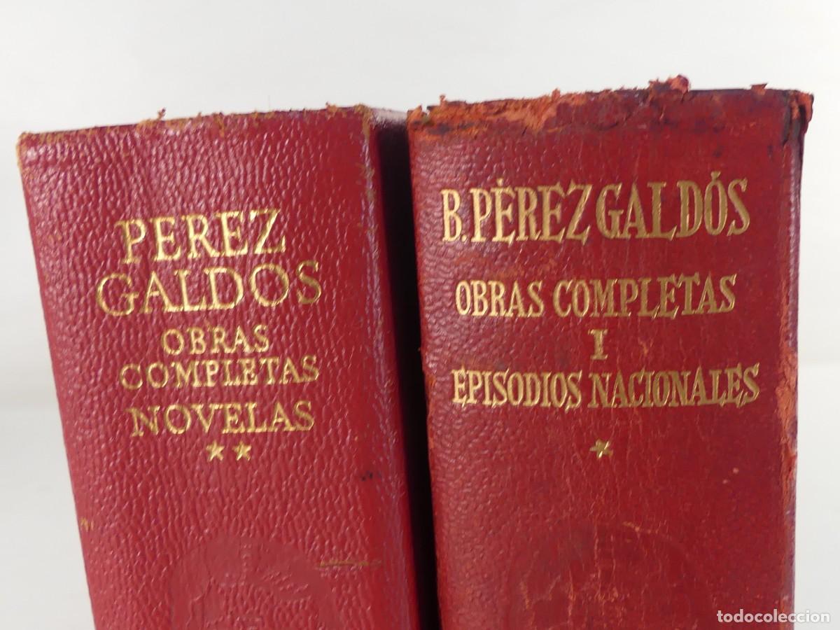 Second hand books: B. Perz Galdos - Obras Completas - Dos Tomos - Ed. Aguilar