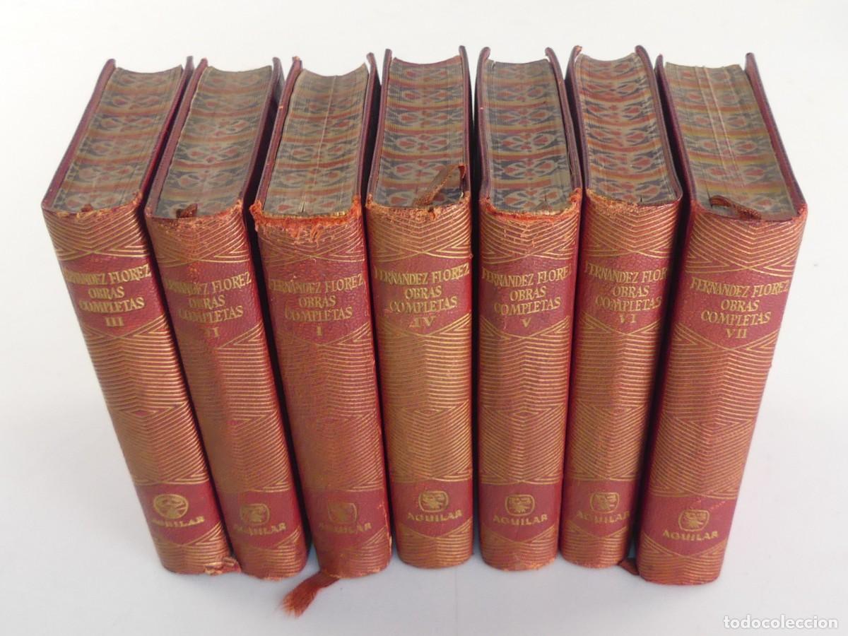 Libros de segunda mano: Wenceslao Fernandez Flores - Obras Completas -7 Tomos - Ed. Aguilar