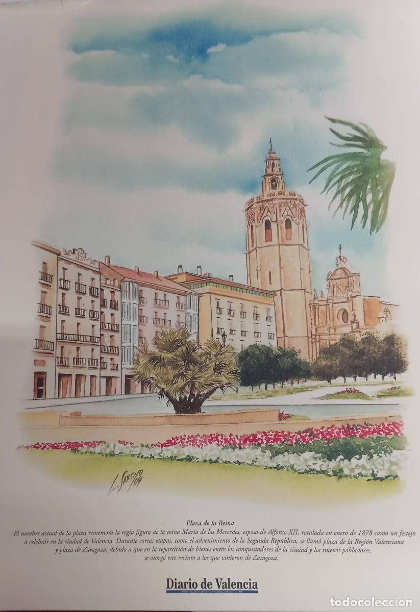 Libros de segunda mano: ACUARELAS DE LAS CALLES DE VALENCIA - Foto 2