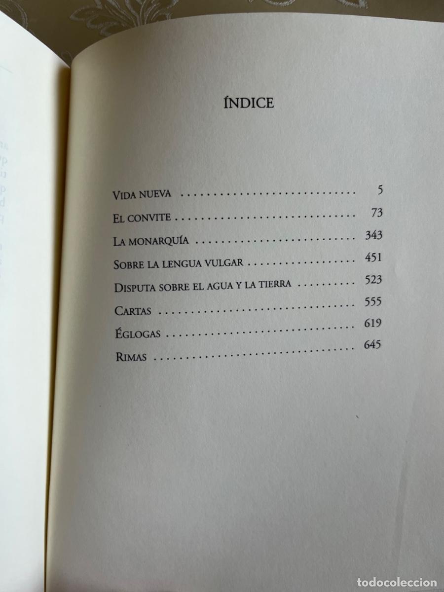 Libros de segunda mano: Alighieri, Dante.- Obras completas (2 tomos) - Foto 4