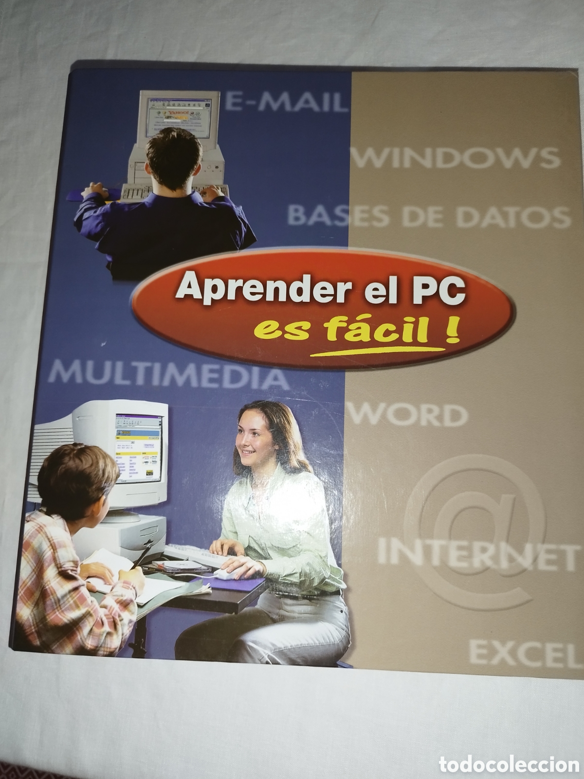 Libros de segunda mano: APRENDER EL PC ES FACIL. COLECCION DE FICHAS ORGANIZADAS EN ARCHIVADOR DE ANILLAS.PLANETA DEAGOSTINI