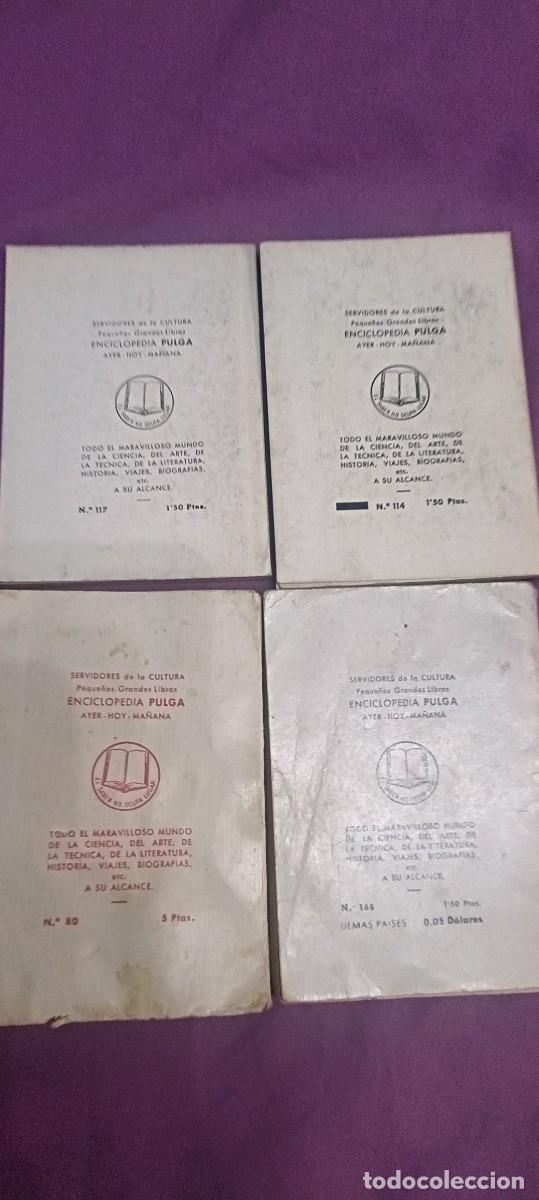 Libros de segunda mano: Lote 4 libros enciclopedia Pulga - Foto 3