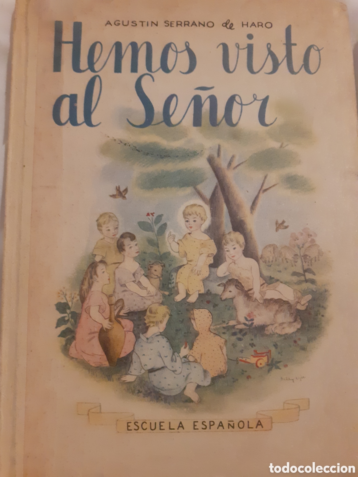 Libros de segunda mano: LIBRO HEMOS VISTO AL SE&Ntilde;OR. ILUSTRADO EN PORTADA POR DELHY TEJERO, PINTORA DE TORO - ZAMORA. 1949