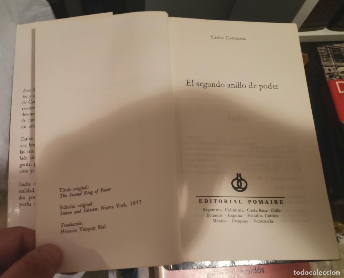 Libros de segunda mano: El segundo anillo de poder. Carlos castaneda. Pomaire 1979 - Foto 5