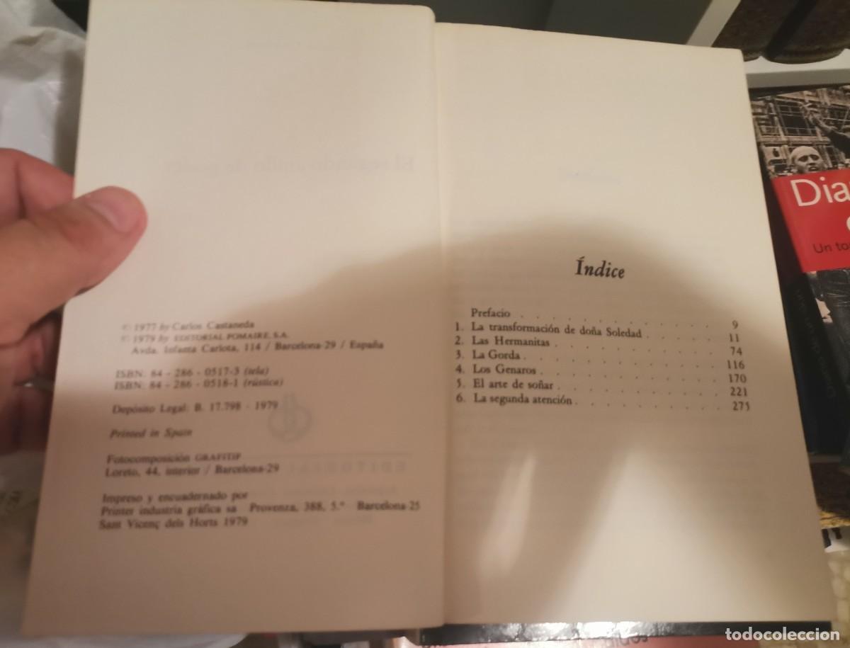 Libros de segunda mano: El segundo anillo de poder. Carlos castaneda. Pomaire 1979 - Foto 7