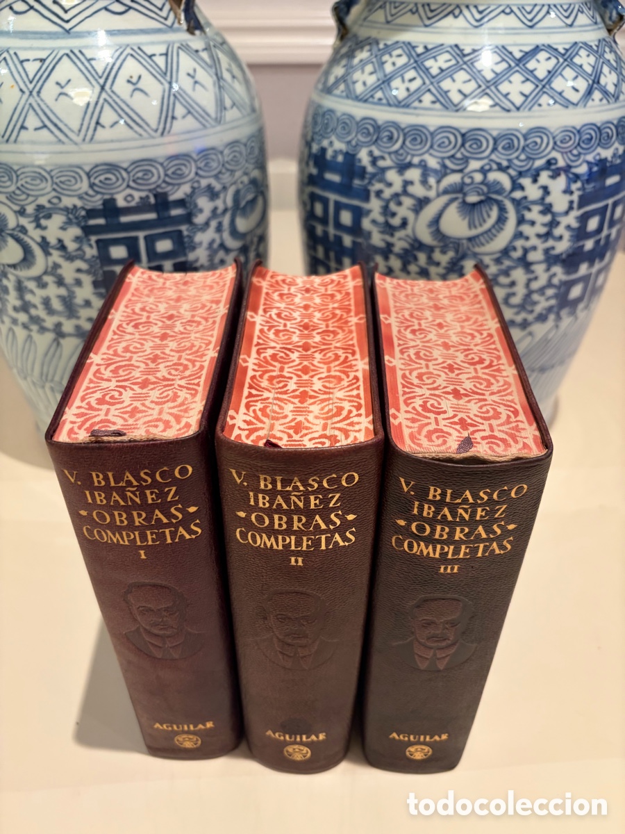 Libros de segunda mano: Vicente Blasco Ib&aacute;&ntilde;ez, Obras Completas, Aguilar