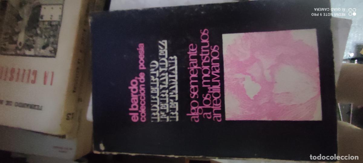Libros de segunda mano: el Bardo. Algo semejante a los monstruos antediluvianos