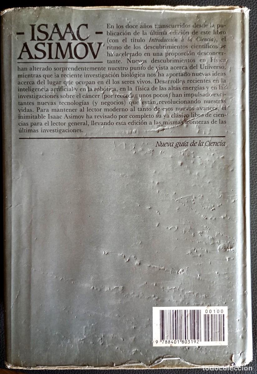 Libros de segunda mano: Isaac Asimov . Nueva gu&iacute;a de la ciencia - Foto 2