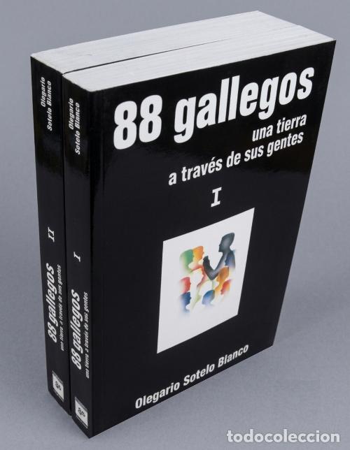 Second hand books: 88 GALLEGOS. UNA TIERRA A TRAVES DE SUS GENTES. 2 TOMOS. CUNQUEIRO. VALVERDE. GALICIA.