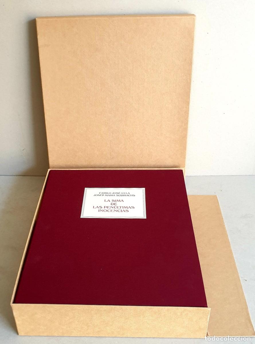 Livros em segunda m&atilde;o: La sima de las pen&uacute;ltimas inocencias. Les edicions de lestol docells de pas. 1993. Camilo J. Cela