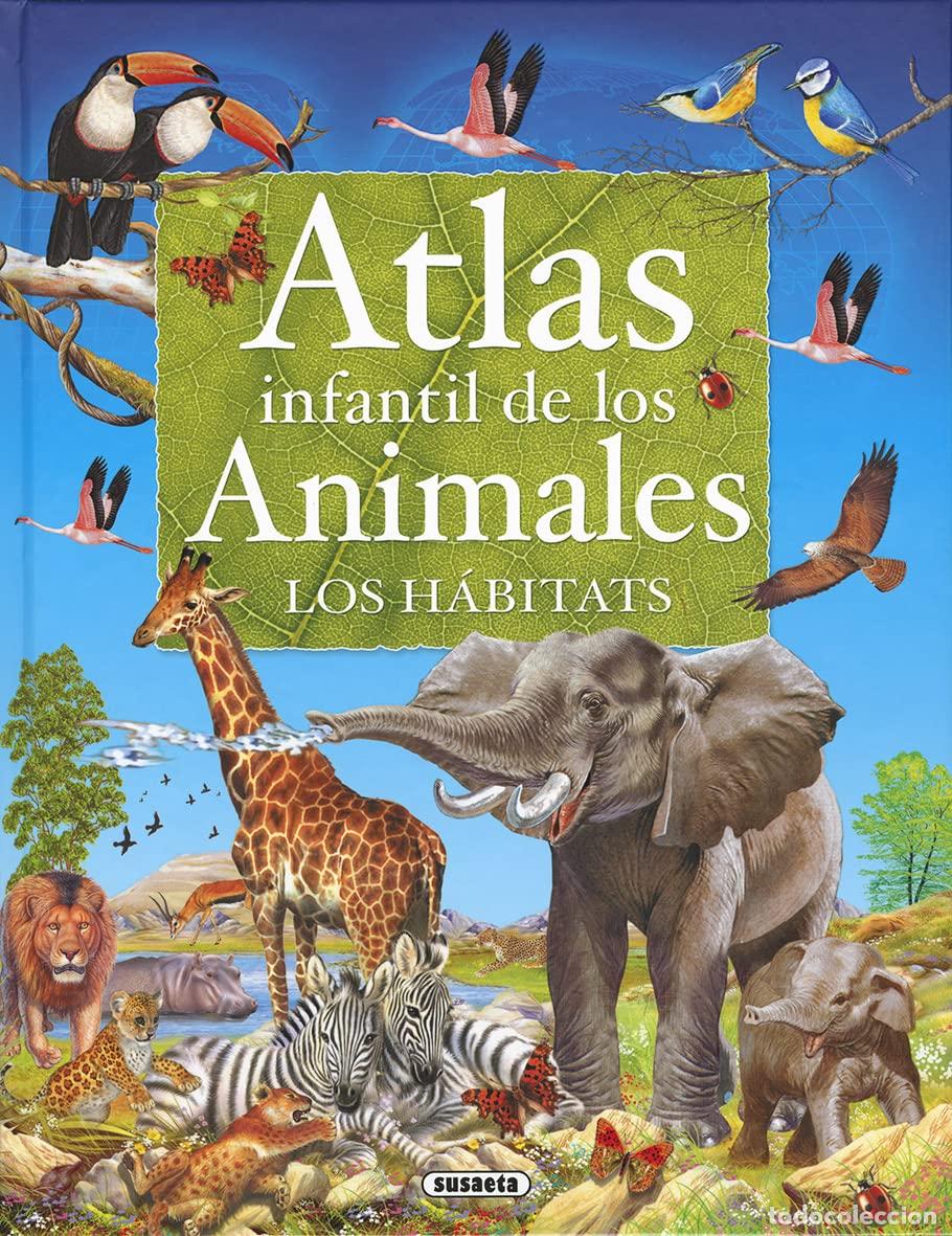 Libros de segunda mano: Atlas infantil de los animales, los h&aacute;bitats