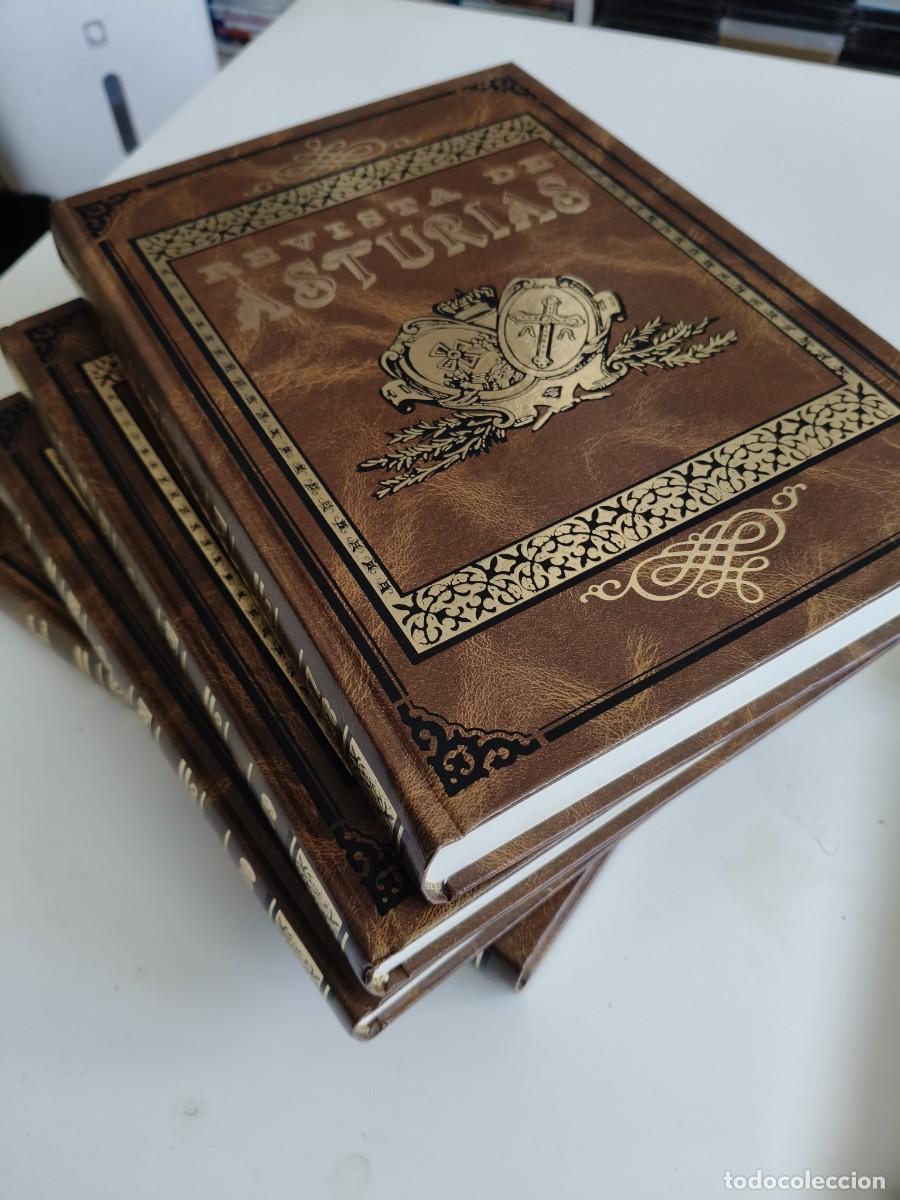 Libri di seconda mano: REVISTA DE ASTURIAS. 5 TOMOS. PRIMERA EDICION JULIO 1995. GRAN ENCICLOPEDIA ASTURIANA. EDICION FACSI