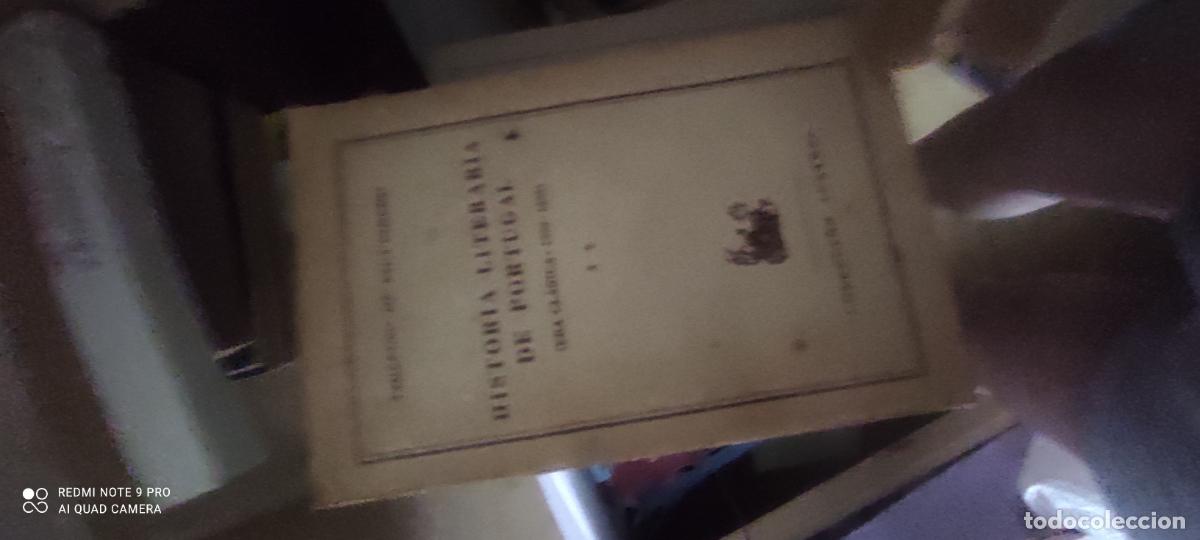 Libros de segunda mano: FIGUEIREDO, FIDELINO DE: HISTORIA LITERARIA DE PORTUGAL (ERA CL&Aacute;SICA: 1502-1825)
