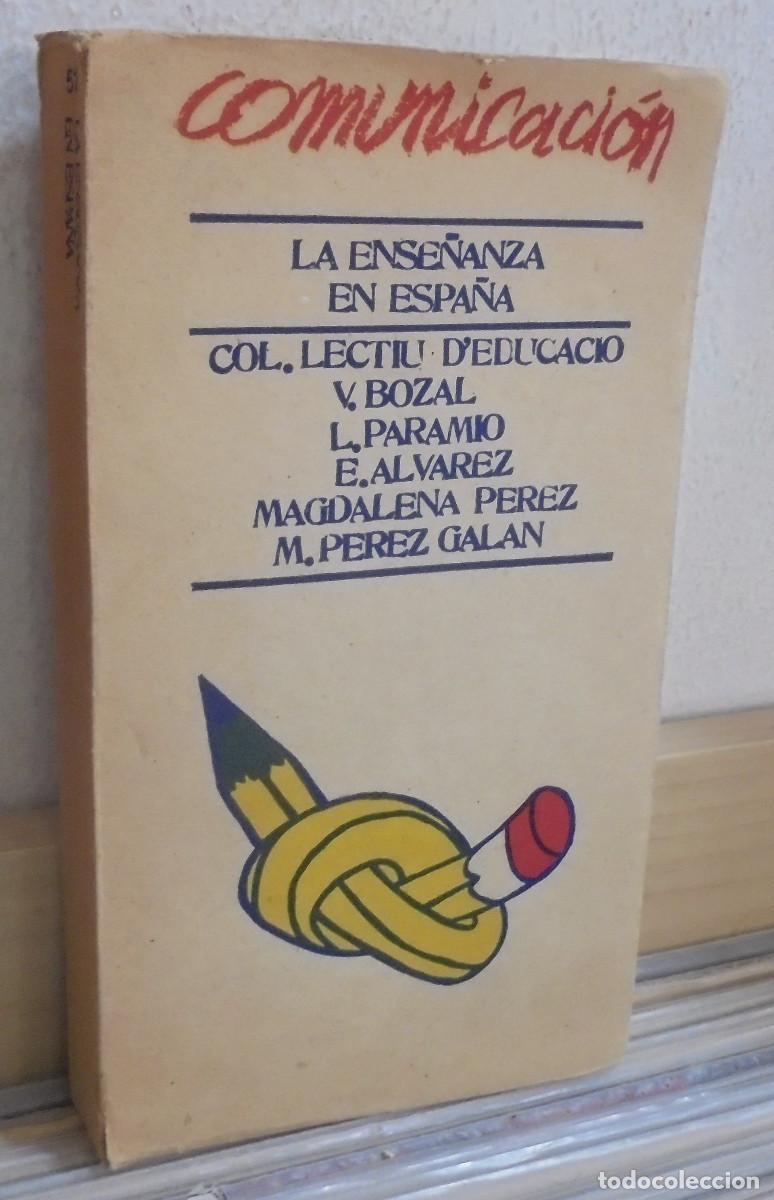 Libros de segunda mano: La ense&ntilde;anza en Espa&ntilde;a. Col. Lectiu deducacio - Foto 1