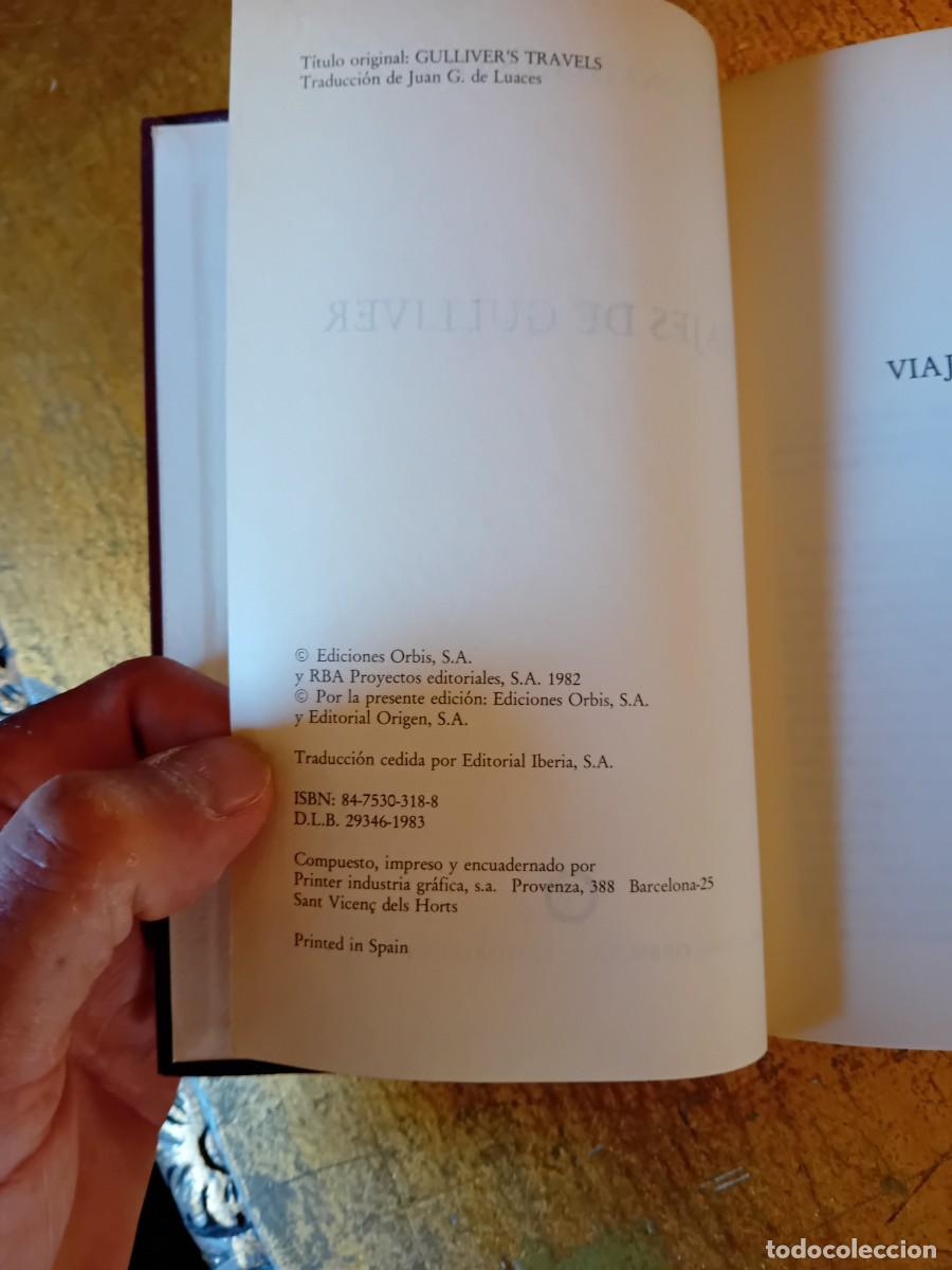 Libros de segunda mano: Jonathan Swift, Viajes de Gulliver 1982.s - Foto 2