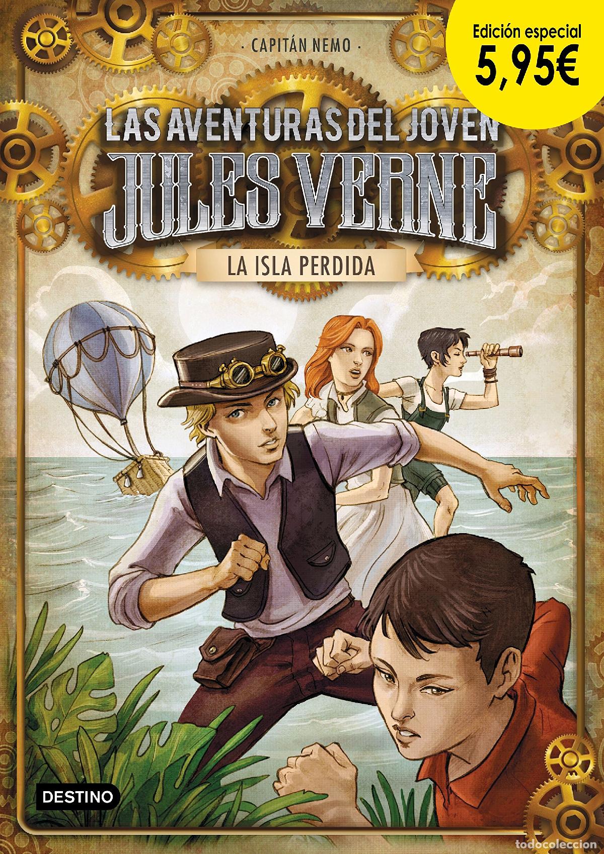 Libri di seconda mano: La isla perdida. Edici&oacute;n especial 5,95: 1 (Las aventuras del joven Jules Verne)