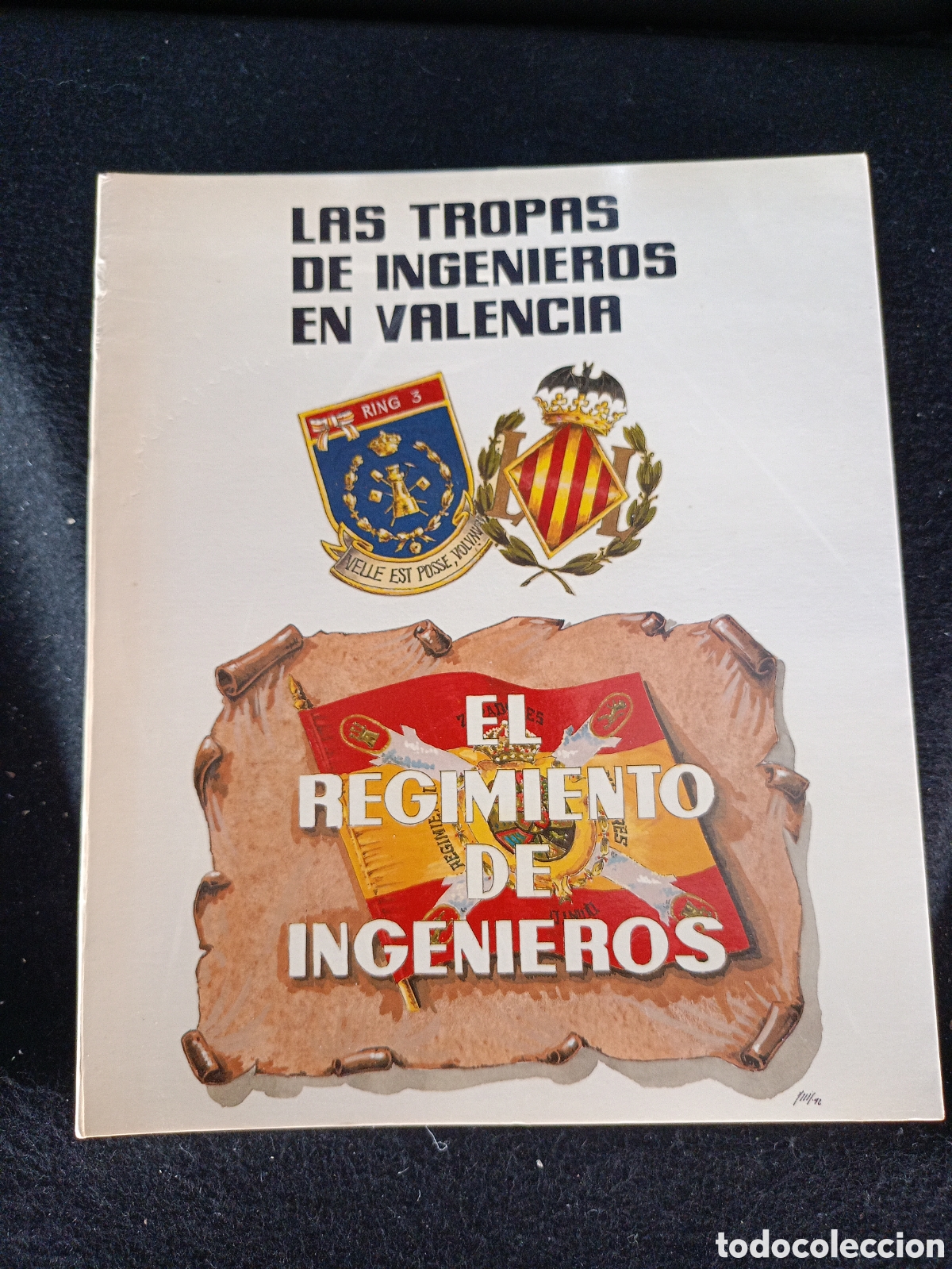 Libri di seconda mano: EL REGIMIENTO DE INGENIEROS. VV.AA. LAS TROPAS DE INGENIEROS EN VALENCIA. 1985? 94 PP, RUSTICA SOL