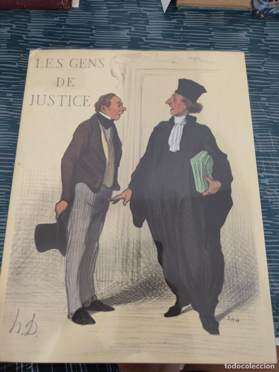 Libros de segunda mano: LES GENS DE JUSTICE, DAUMIER, EDITONS VILO,PARIS,1966,129 P&Aacute;GINAS.