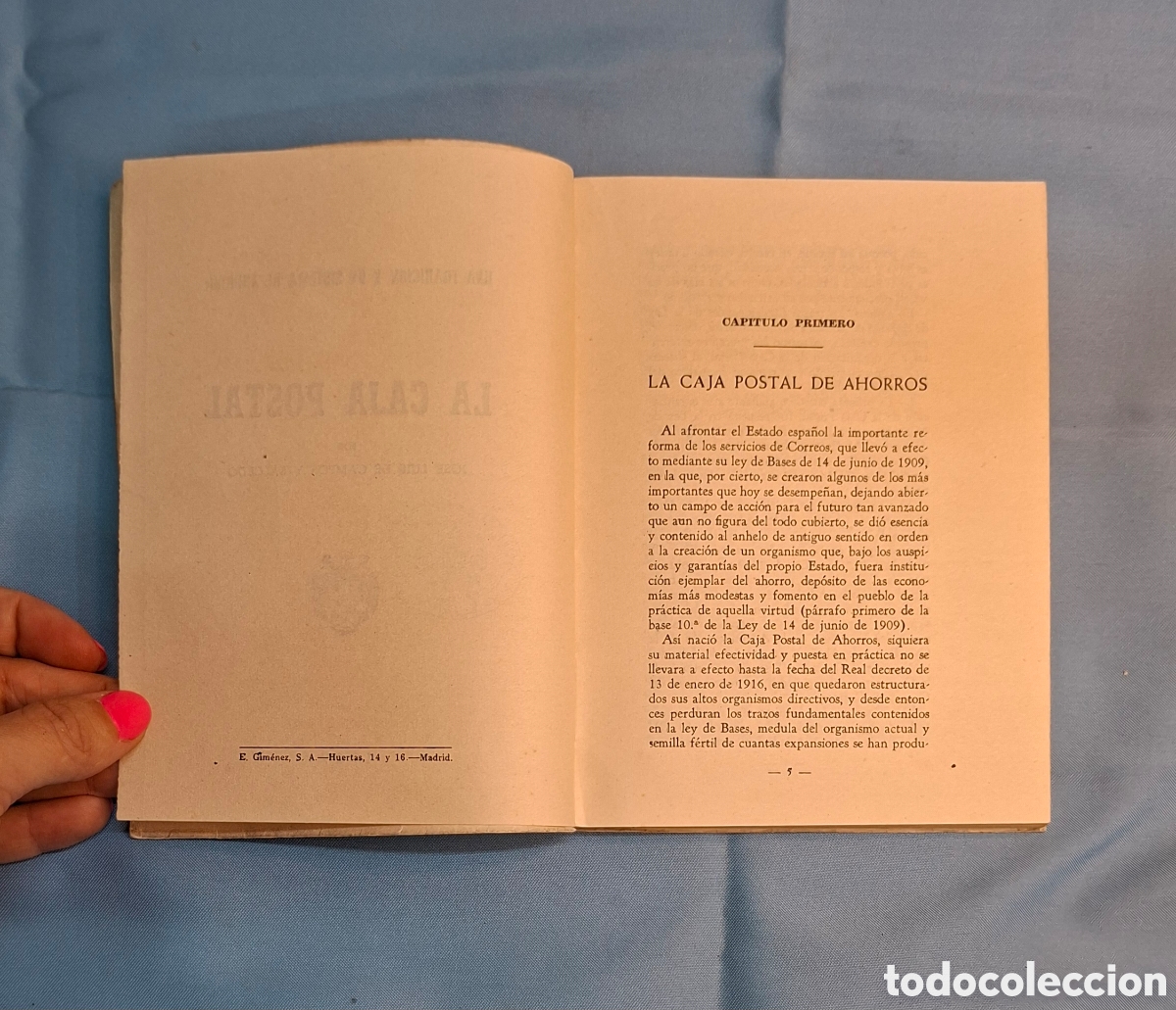Libros de segunda mano: Libro Caja Postal 1949 - Foto 5