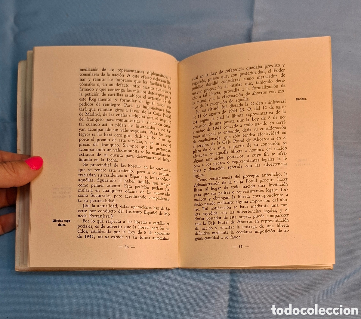 Libros de segunda mano: Libro Caja Postal 1949 - Foto 8