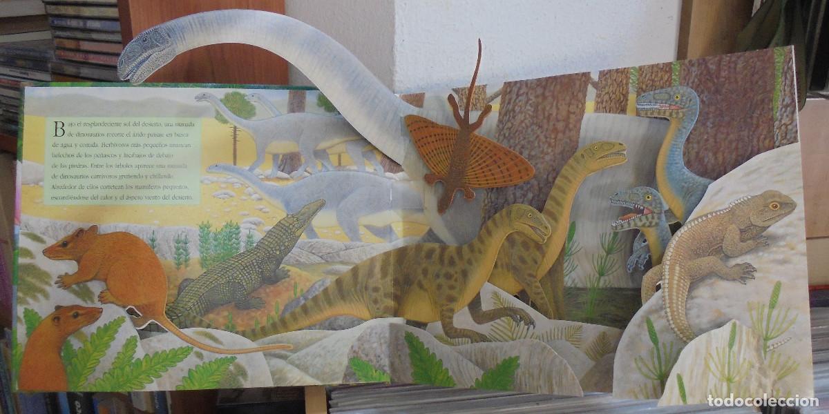 Libros de segunda mano: Pop-Up. Sonidos de dinosaurios - Foto 2