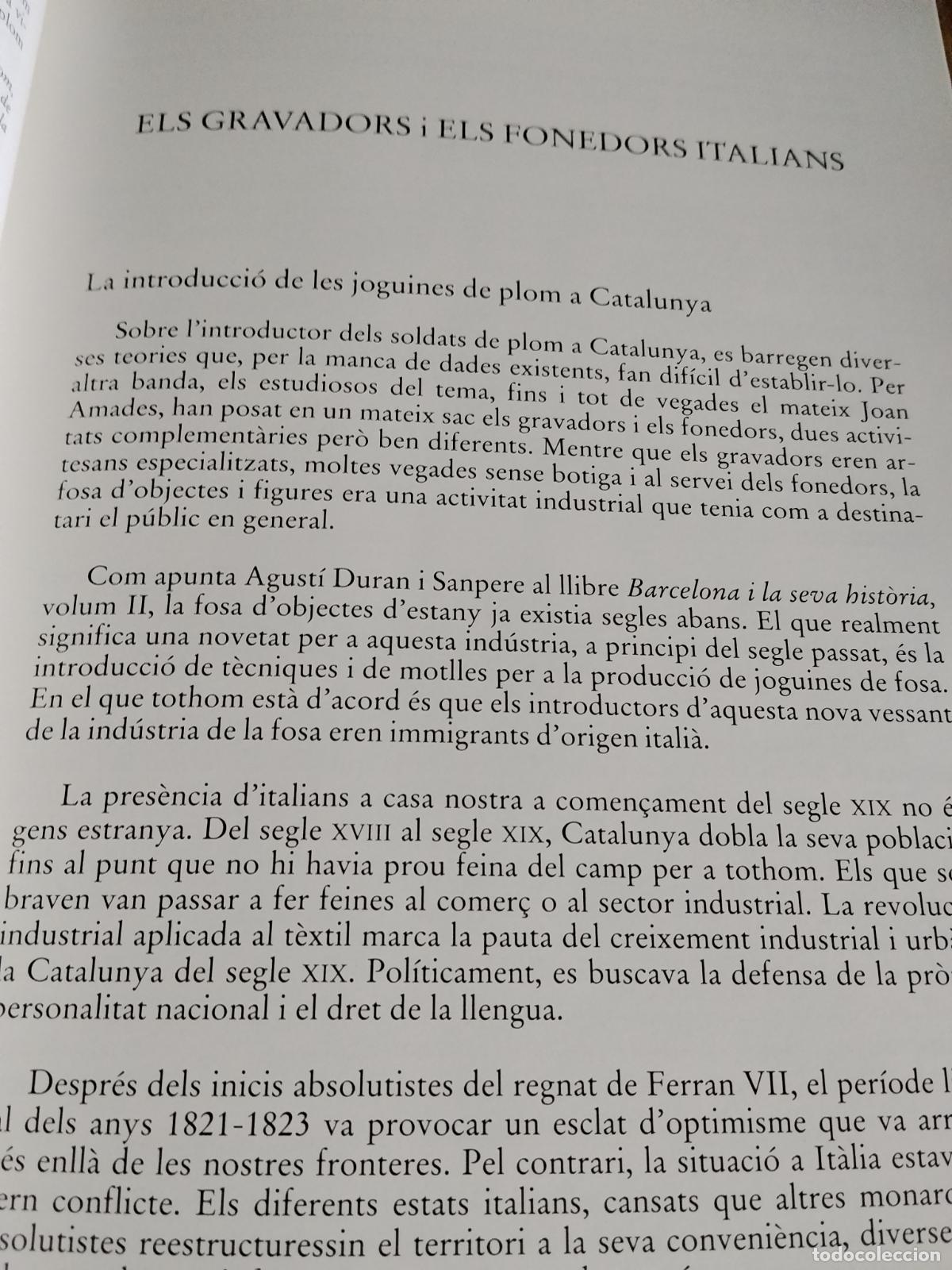 Libros de segunda mano: LES JOGUINES DE PLOM. JOAN AMADES - Foto 3