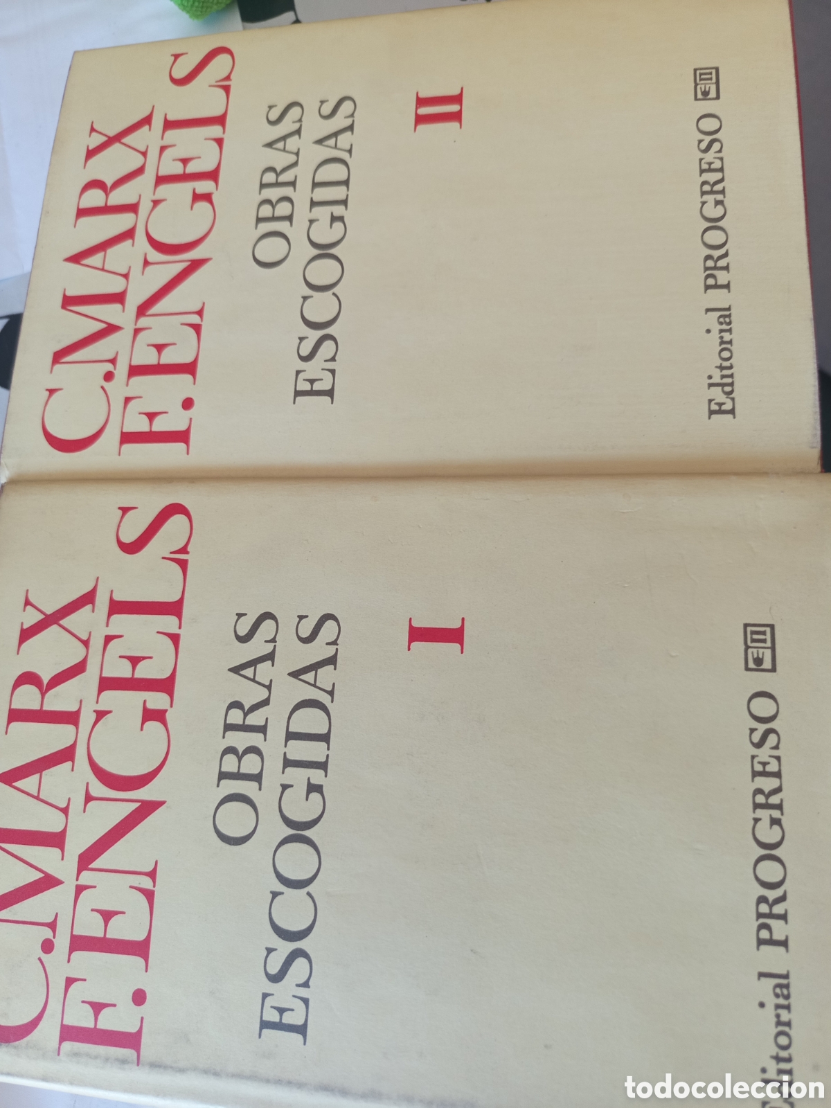 Libros de segunda mano: C.MARX F.ENGELS TOMO I Y II