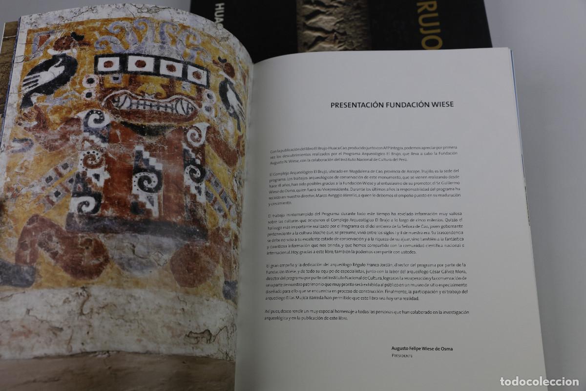 Libros de segunda mano: EL BRUJO. HUACA CAO, Integra, 2007. 24x31cm. - Foto 8