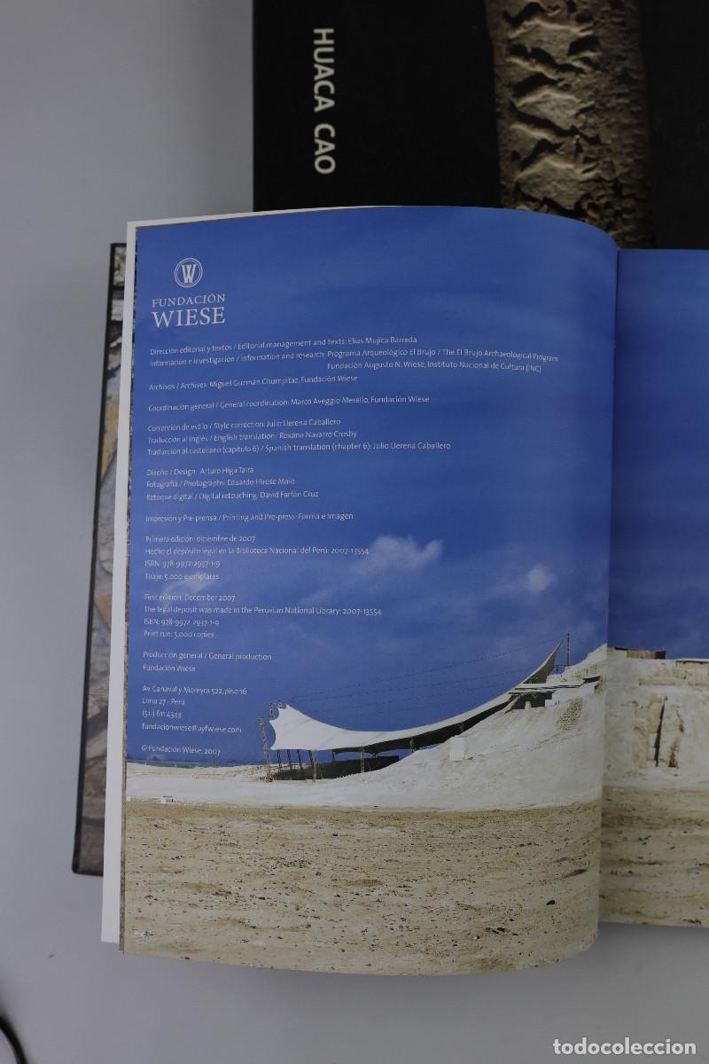 Libros de segunda mano: EL BRUJO. HUACA CAO, Integra, 2007. 24x31cm. - Foto 9