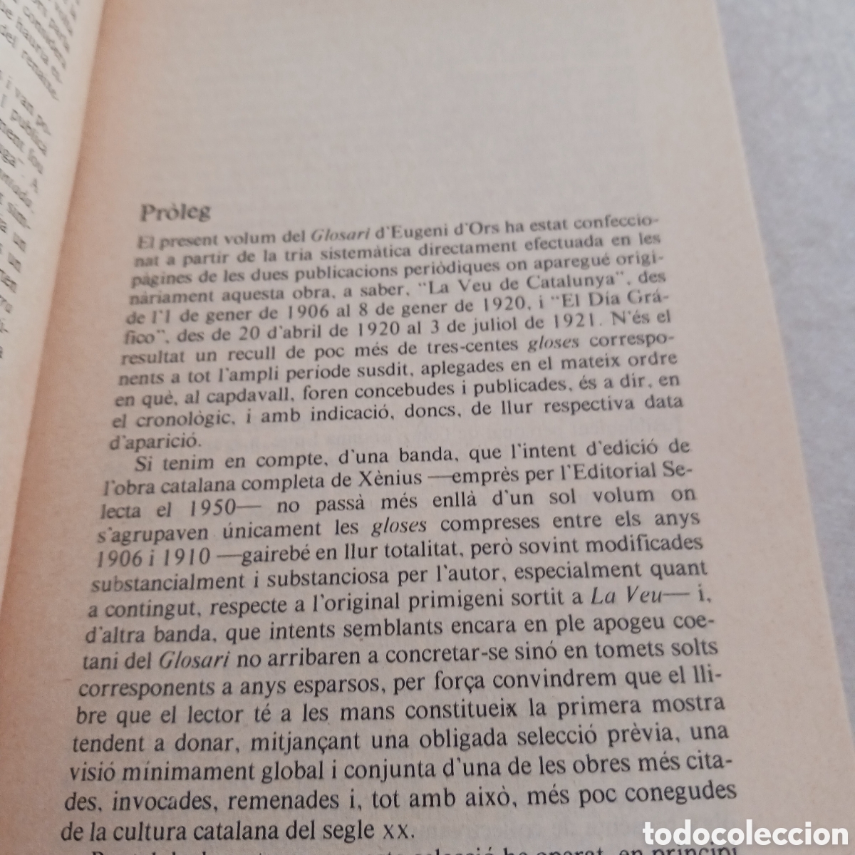 Libros de segunda mano: Glosari de Eugeni Dors - Foto 9