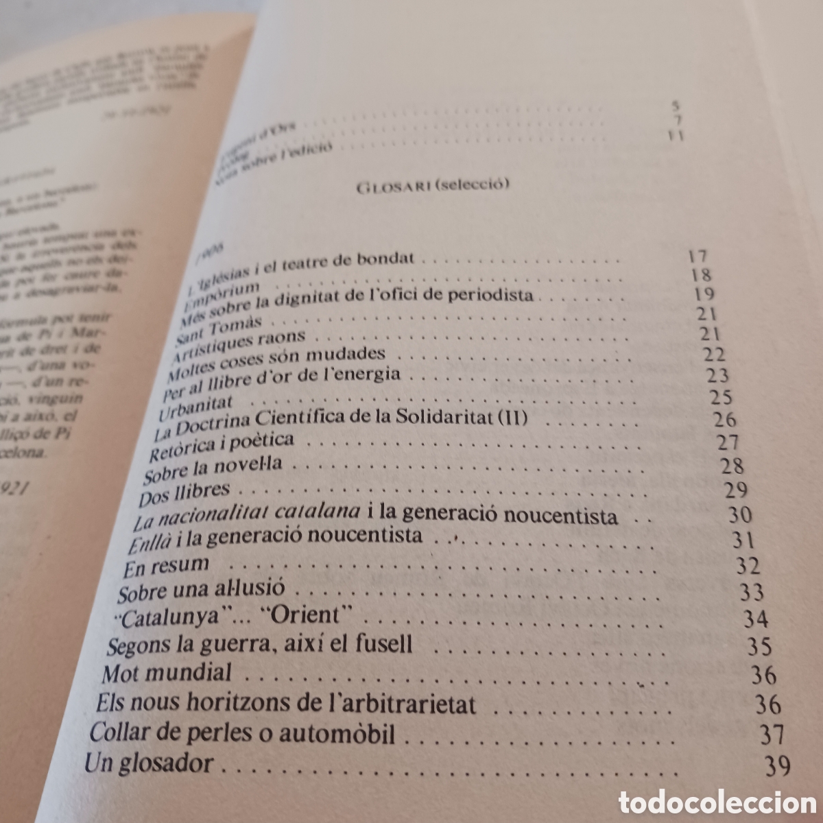 Libros de segunda mano: Glosari de Eugeni Dors - Foto 13