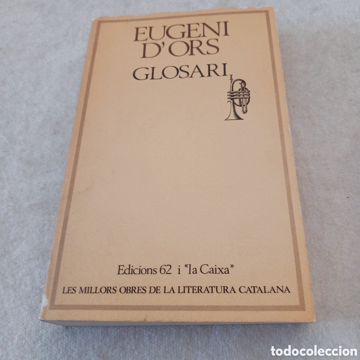 Libros de segunda mano: Glosari de Eugeni Dors - Foto 1