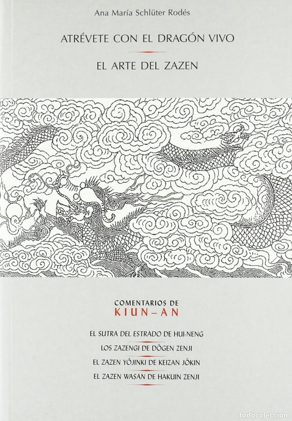 Libros de segunda mano: Atr&eacute;vete con el Drag&oacute;n Vivo: El Arte del Zazen - Ana Mar&iacute;a Schl&uuml;ter Rod&eacute;s - Ediciones Zendo Betania