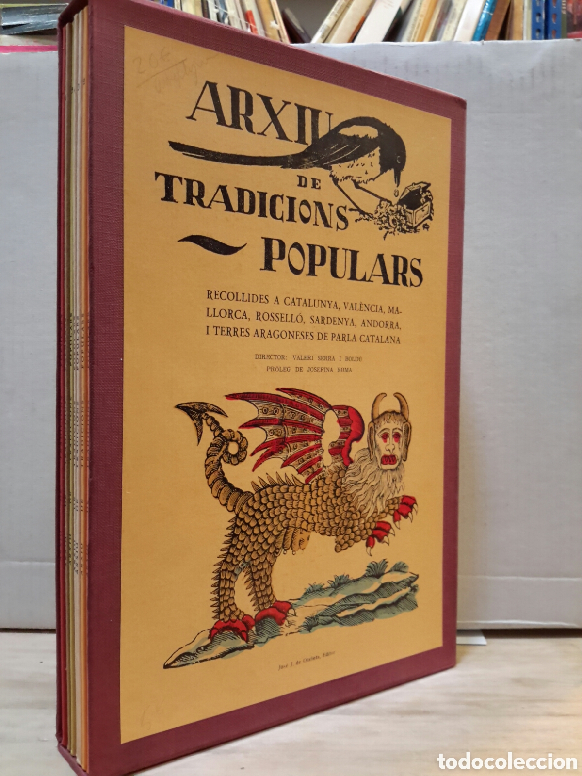Second hand books: Arxiu de Tradiciones Populares. Fascicle: 1,2,3,4,5,6,7.