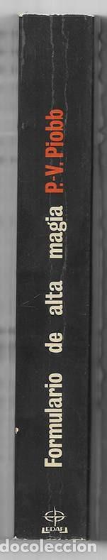 Libros de segunda mano: Formulario de alta magia La Tabla de Esmeralda 1977 - Foto 3
