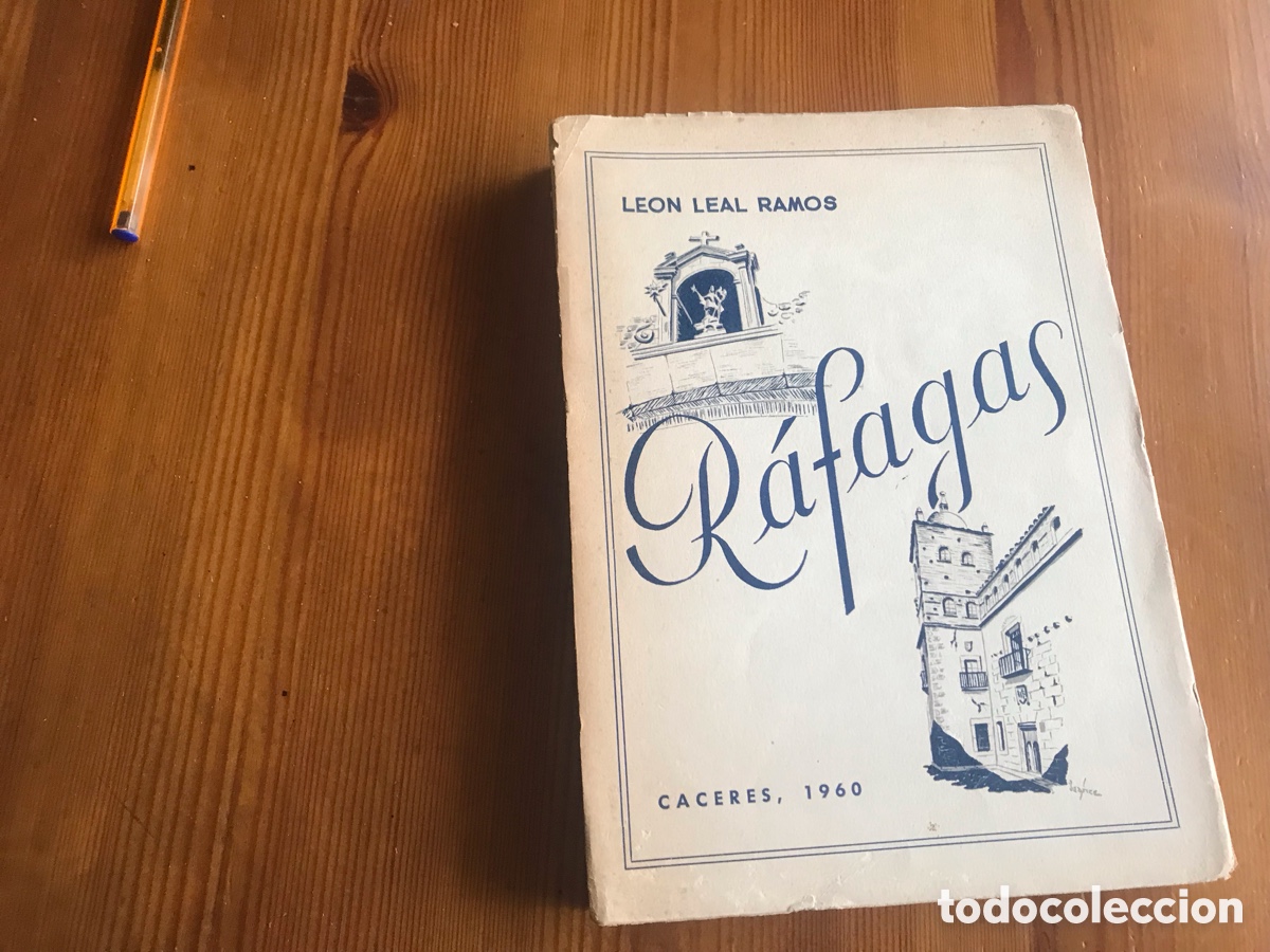 Libros de segunda mano: R&aacute;fagas. L&eacute;on Leal Ramos. C&aacute;ceres 1960